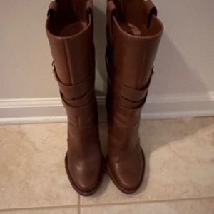 Michael Michawl Kors Brown  Heeled Boots Size:8.